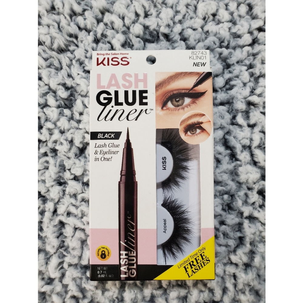 KISS Lashes + Lash Glue Liner